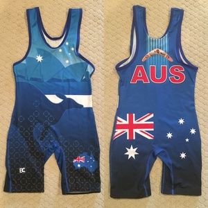 Team Australia Wrestling Singlet